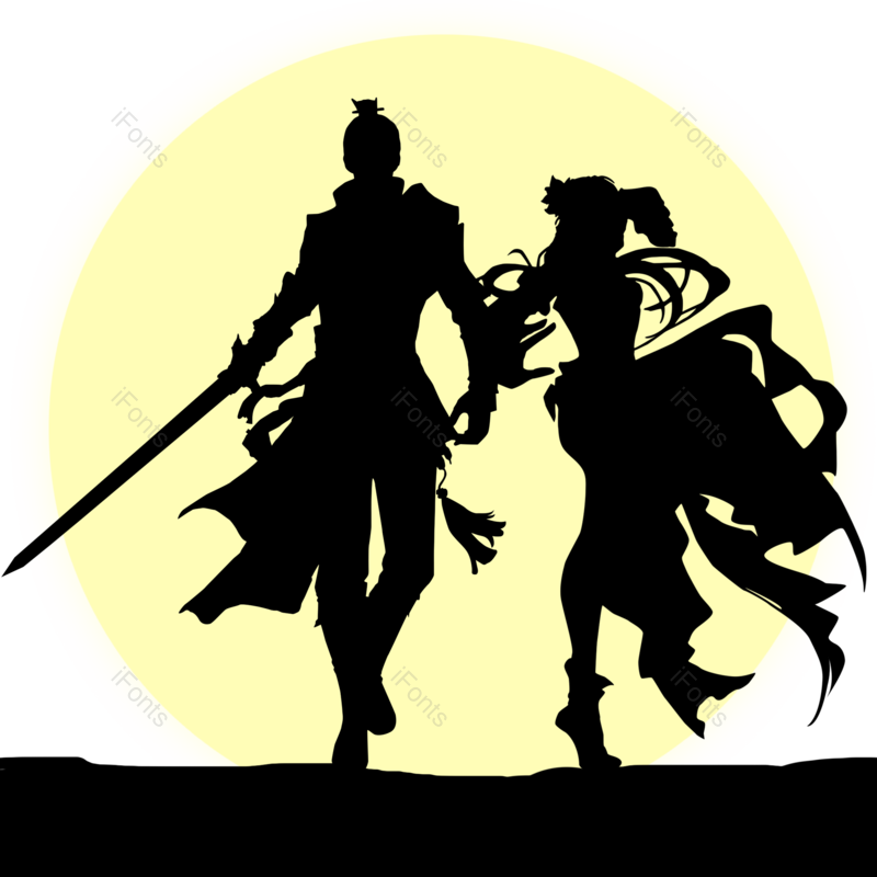 中国风图片,元素元素,人物剪影PNG,免抠素材